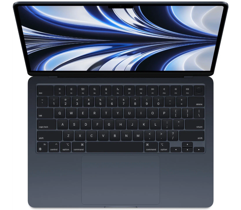 13.3" Ноутбук MacBook Air 13 2025 Midnight (2560x1664, Apple M4, RAM 16ГБ, SSD 256ГБ, Apple M4 10-Core GPU, MacOS)