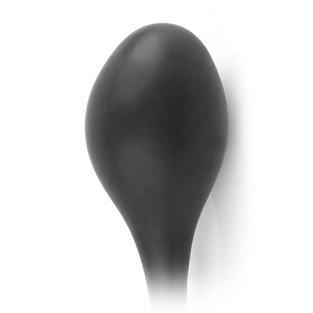 Надувной анальный расширитель Inflatable Silicone Ass Expander (Цвет: черный)