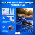 Щеточное всесезонное покрытие для сухого лыжного склона Учебное 50 м²