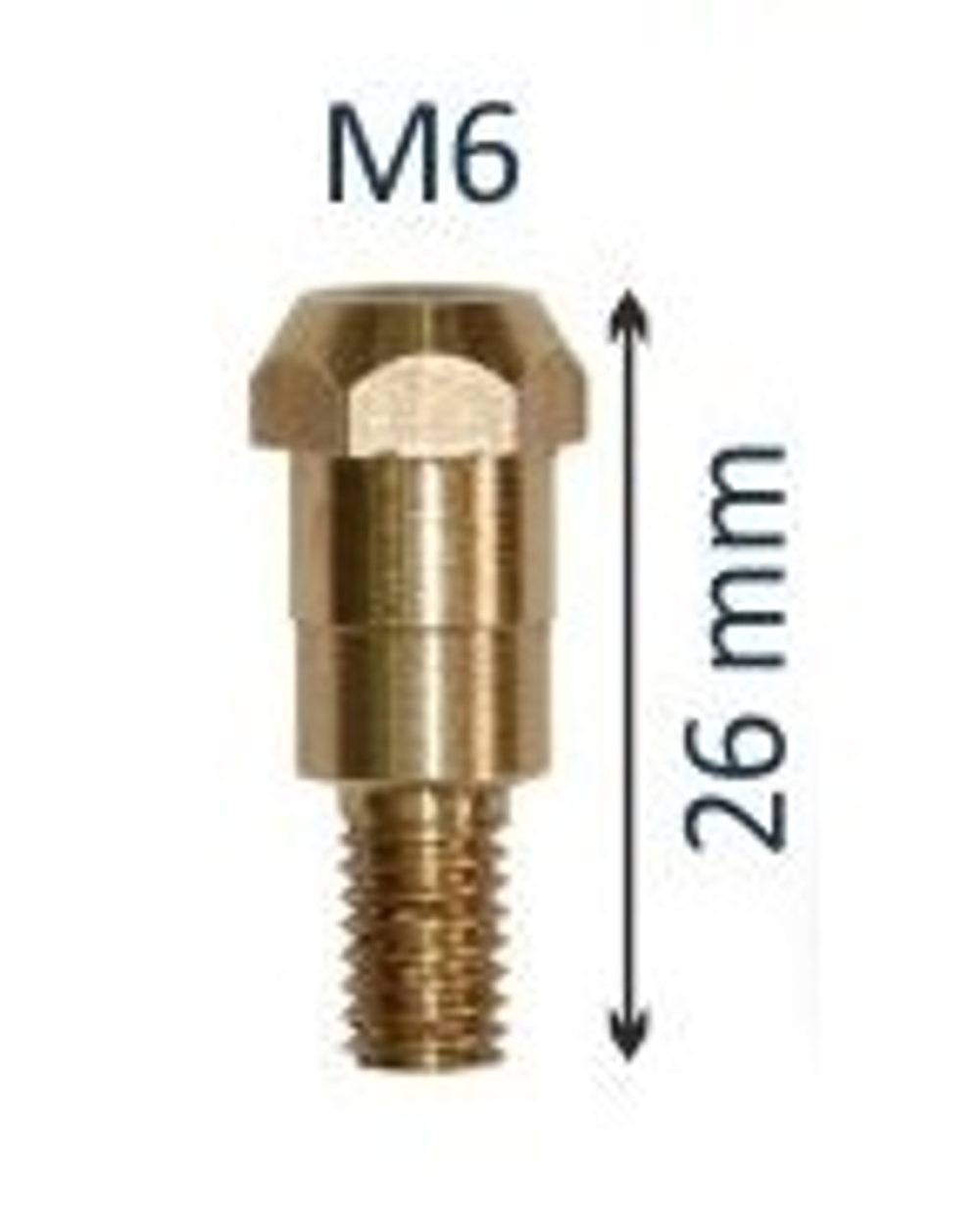 Держатель наконечника XL 24KD М6*26mm (Вставка MB24)