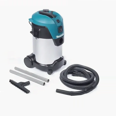 СУПЕР ЦЕНЫ! Универсальный пылесос Makita 30 л 1 кВт, класс пыли L, сухая и влажная уборка, можно подключить электроинструмент до 2,4 кВт VC3011L