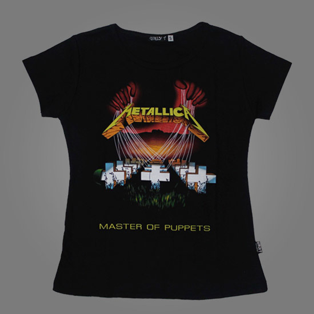 Футболка женская Metallica Master Of Puppers (316)