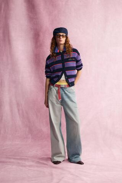 КАРДИГАН В ПОЛОСКУ FRUIT OF THE LOOM™ — ZARA