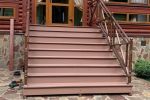 Ступень ДПК Ecodeck 346x23,5x4000мм коричневый
