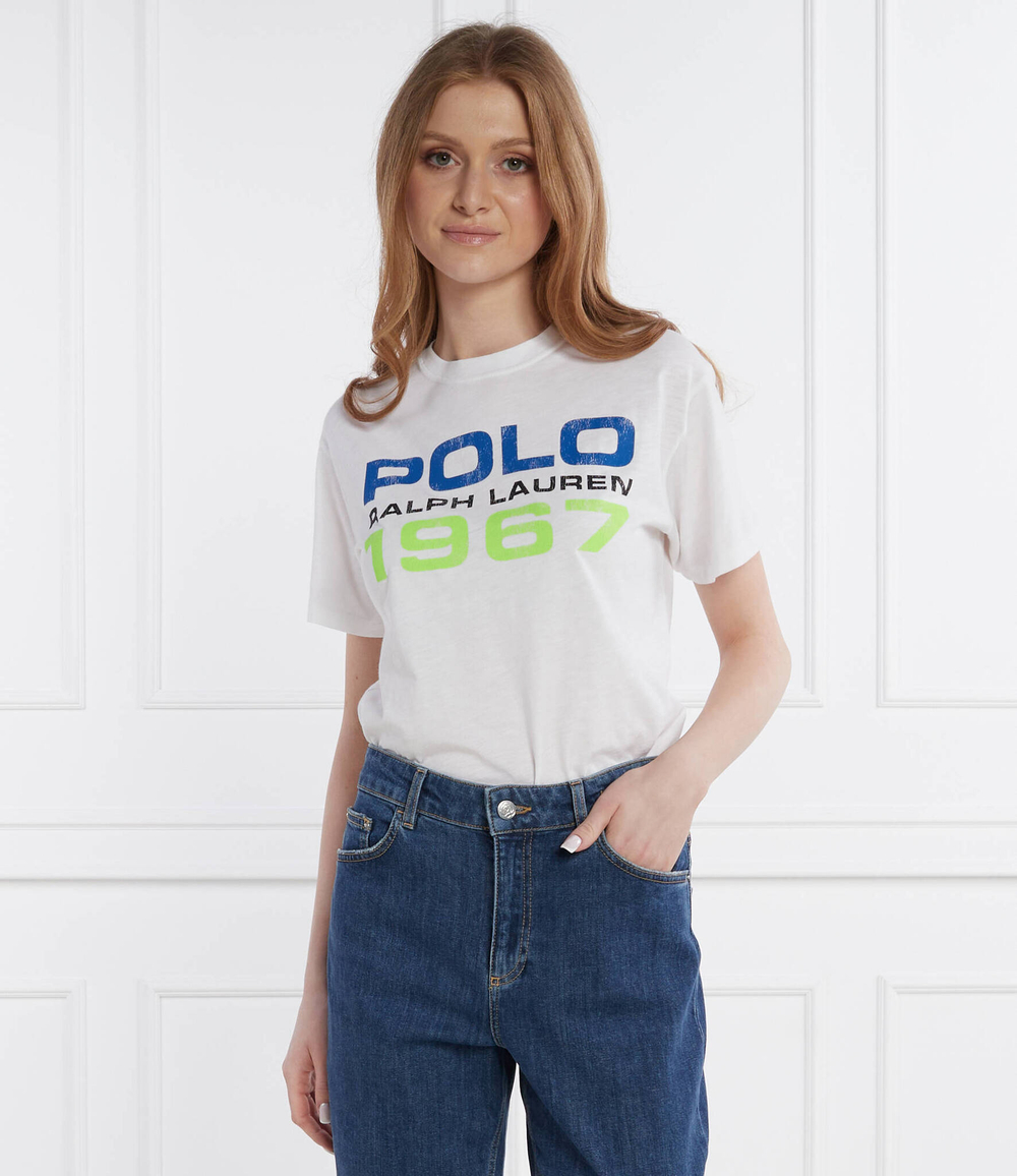Футболка поло 1967 POLO RALPH LAUREN - белый(211924287)
