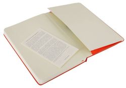 Блокнот Moleskine Classic Large 130х210мм 240стр клетка твердая обложка красный (QP061R)