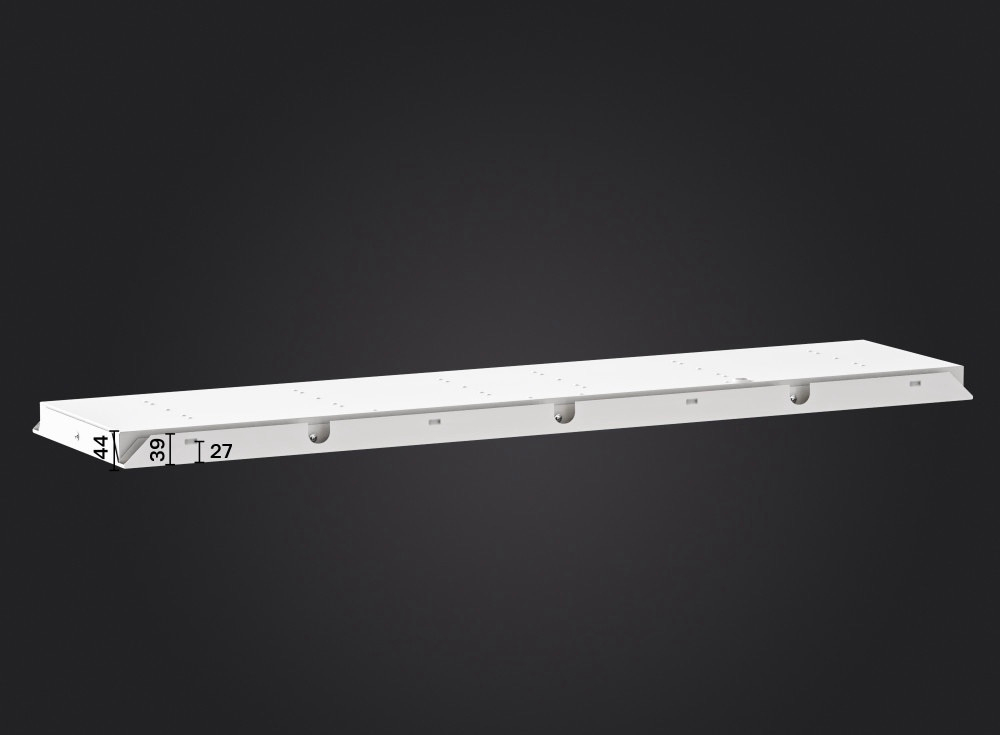Светильник LED ДВО 38Вт 4000К 4100Лм IP54 CLIP-IN опал с равномерной засветкой 1200х300х44мм DARKLUM