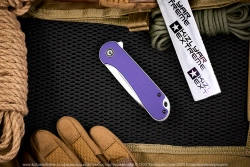 Нож Civivi Elementum C907V сталь D2 Satin Finished рукоять Purple G10