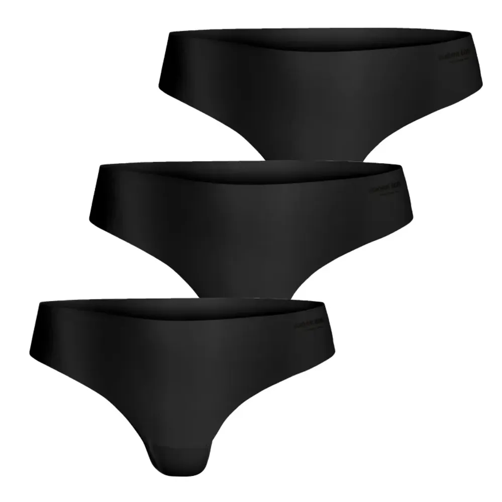 Женские трусики Björn Borg Invisible Thong 3P - black