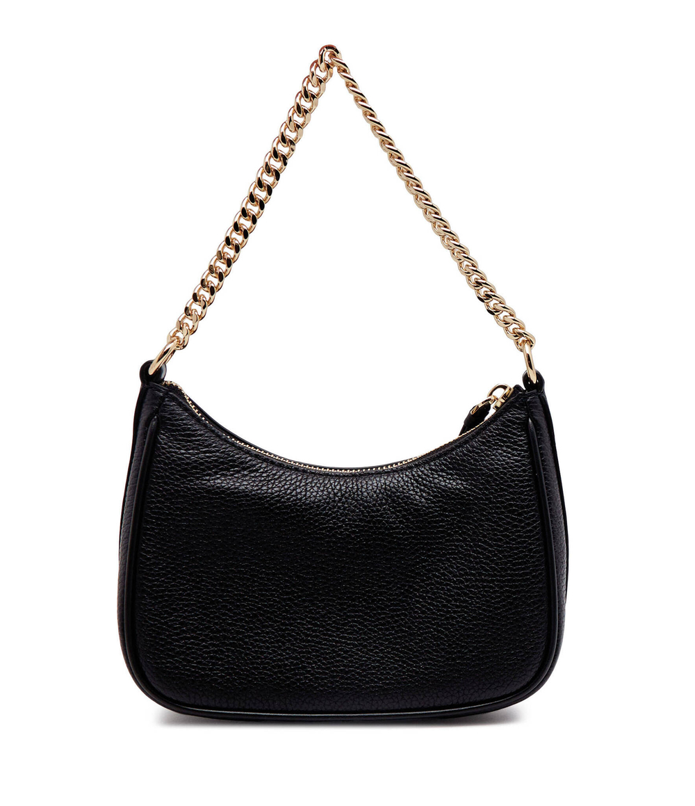 Кожаная сумка хобо Michael Kors - черный(32F3GT9C1L)
