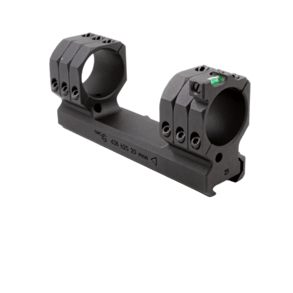 Кронштейн с кольцами D36 20 Moa с полукольцом уровнем, CNC Guns Custom