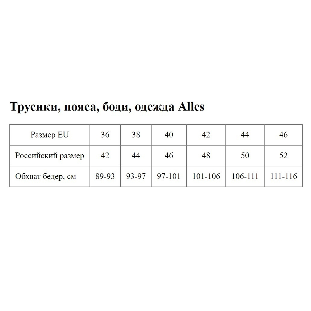 Трусы-слип Chita с завышенной посадкой (Размер: 40) (Цвет: черный)