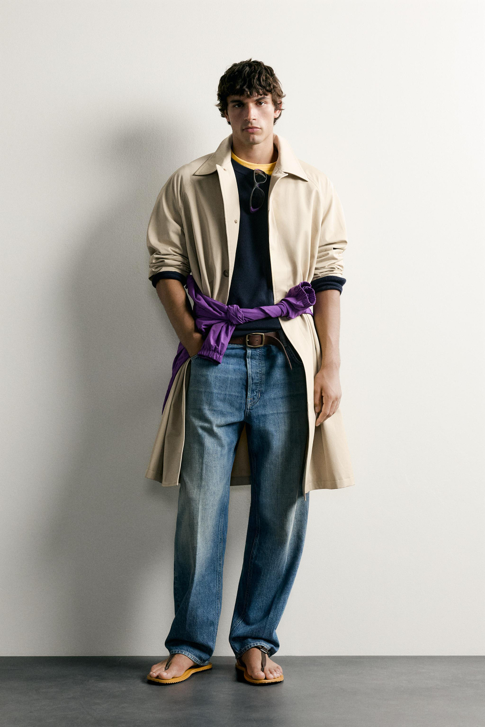 ДЛИННЫЙ ТРЕНЧ RELAXED FIT — ZARA