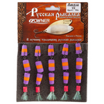 Мандула "Русская рыбалка" 3X (10см), 5шт/уп