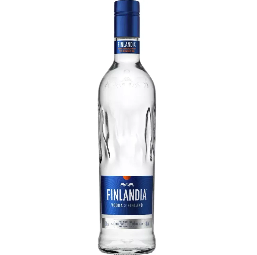 Водка Finlandia 0,7 л. В подарочной упаковке с бокалом