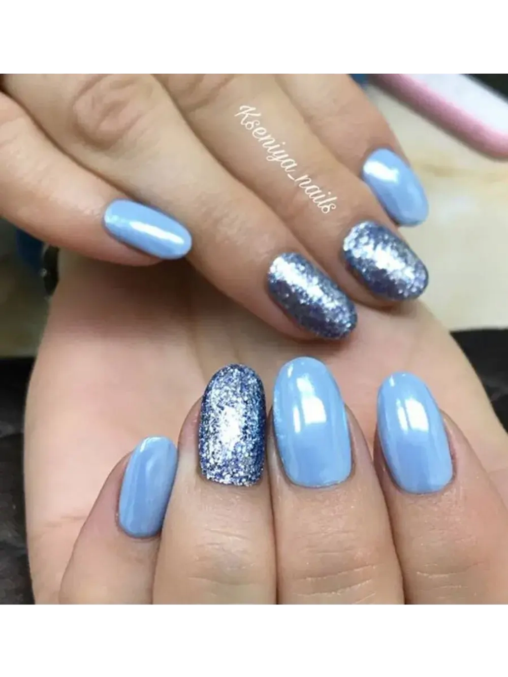 Luxio Гель глиттер BLUE TANZANITE