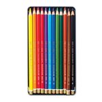 Карандаши цветные художественные 12 ЦВЕТОВ KOH-I-NOOR "Polycolor", 3,8 мм, металлическая коробка, 3822/12, 3822012002PL
