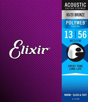 Струны для акустической гитары ELIXIR 11100
