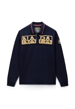 Поло с длинным рукавом мужское NAPAPIJRI E-ARCHIVE POLO LS
