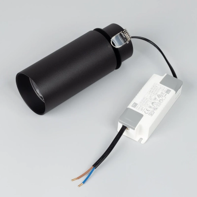 Светильник SP-GABI-BUILT-FLAP-R60-12W Warm3000 (BK, 36 deg, 230V) (Arlight, IP40 Металл, 5 лет)