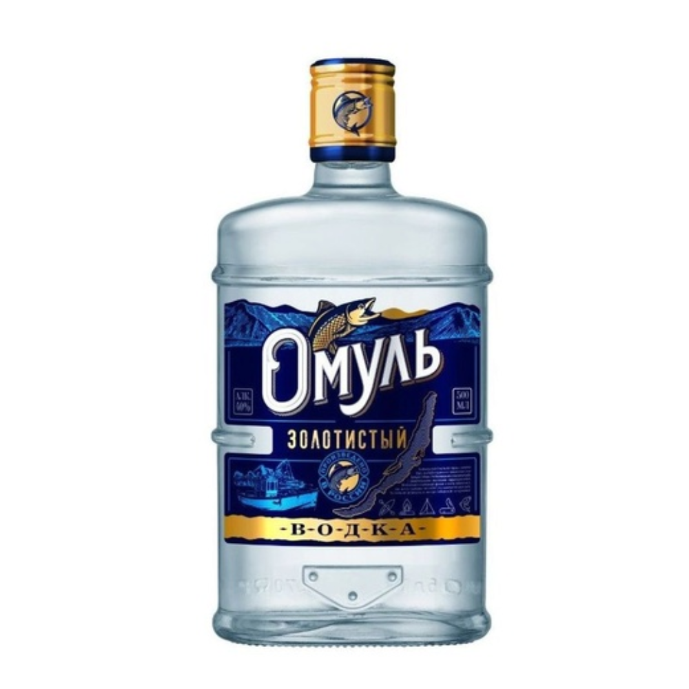 Водка Омуль Золотистый 0,5 л