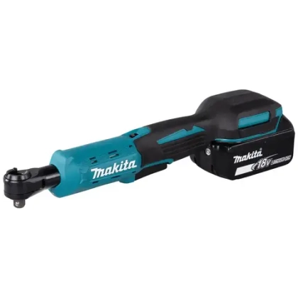 Аккумуляторная угловая трещотка 3/8" и 1/4" LXT Makita DWR180RF