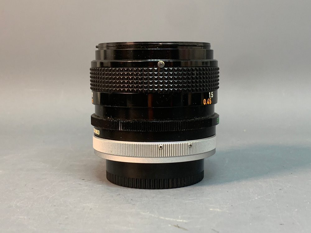 Canon FD 50mm f/1.4 S.S.C. нерабочая диафрагма