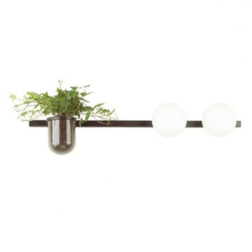 Настенный светильник 4681/2W черный Flower Odeon Light