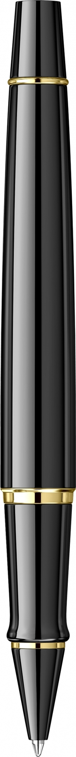 Ручка-роллер Waterman Reflections of Paris Expert DeLuxe Black GT Fblack в подарочной коробке
