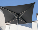 Зонт-парусник 2х2 м Scolaro Vela Titanium, титан, антрацит