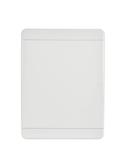 Корпус ЩРН-П-24 TEKFOR IP41 бел. дверь пластик. IEK TF5-KP13-N-24-41-K01-K01