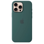 Силиконовый чехол с поддержкой MagSafe Apple Silicone Case для iPhone 16 Pro Max, Lake Green (Озерно-зеленый)