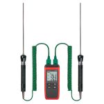 Термометр RGK CT-12 с погружными зондами температуры TR-10W с поверкой, RGK
