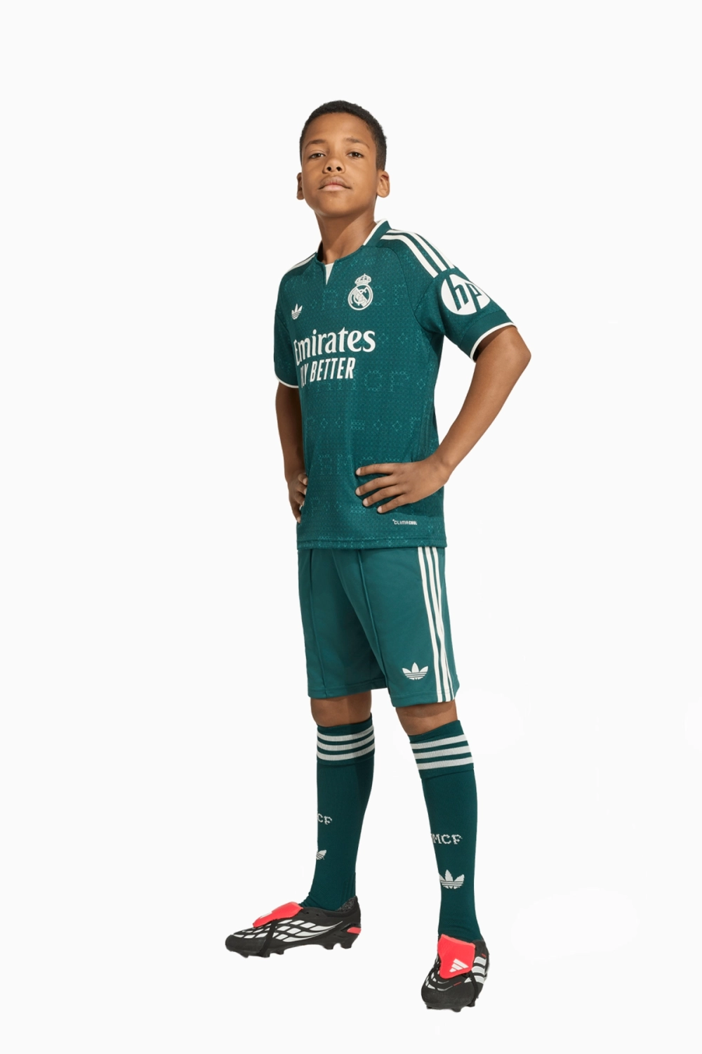 Шорты adidas Real Madrid 26/27 Away Junior - зеленый