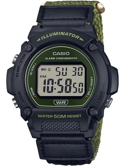 Наручные часы Casio W-219HB-3AVDF