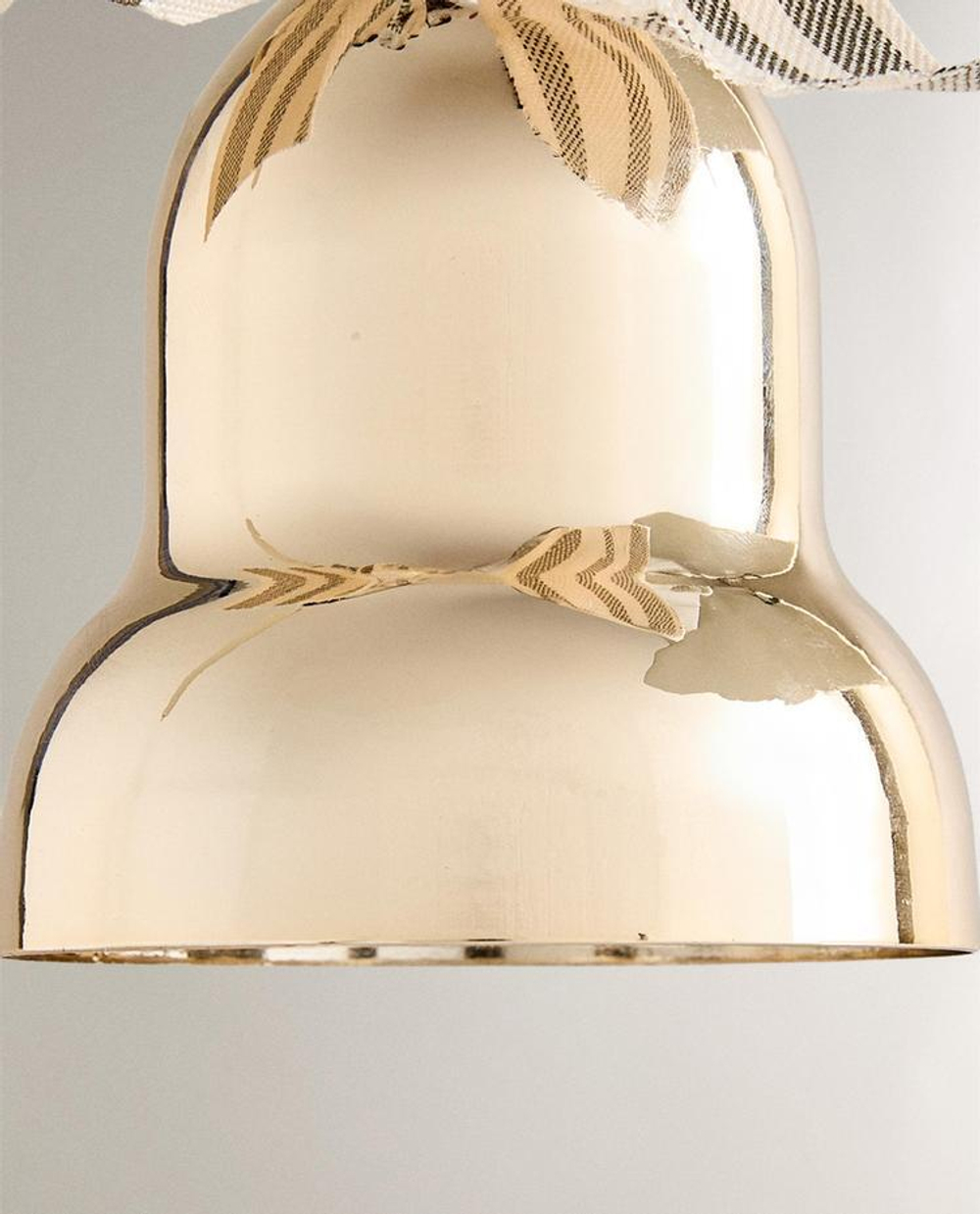 ZARA HOME ЕЛОЧНОЕ УКРАШЕНИЕ «КОЛОКОЛЬЧИК», ЗОЛОТИСТЫЙ