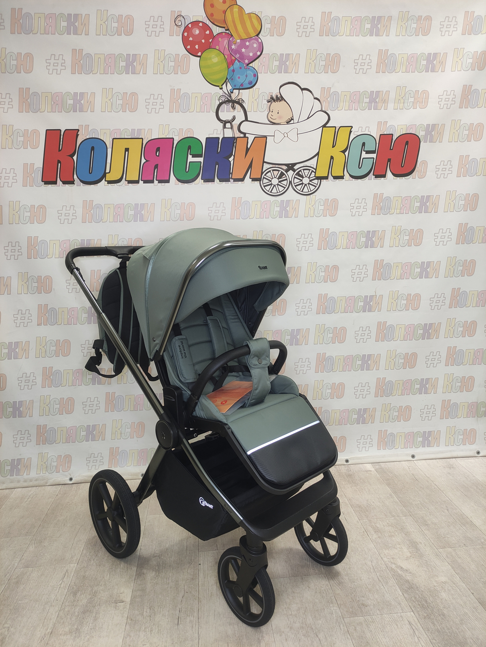 Коляска модульная Rant Falcon Soft Therm Olive