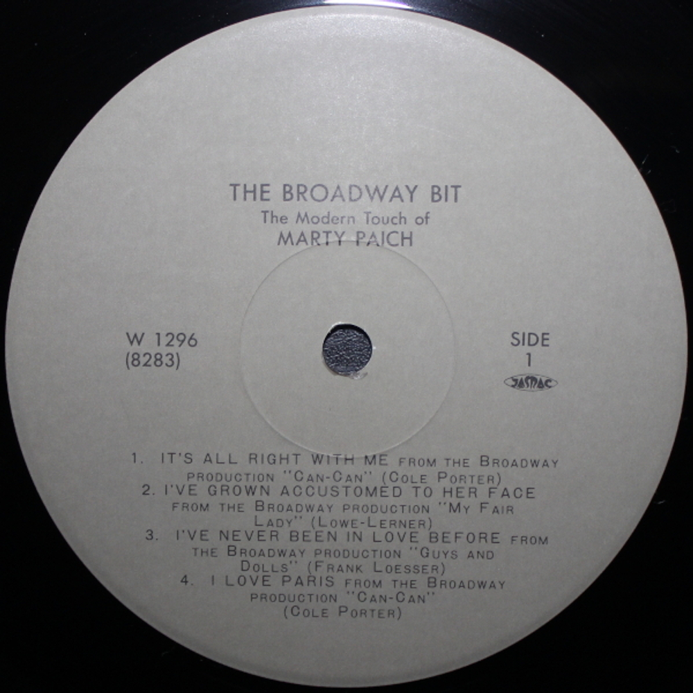 Marty Paich / The Modern Touch Of Marty Paich - The Broadway Bit (LP)