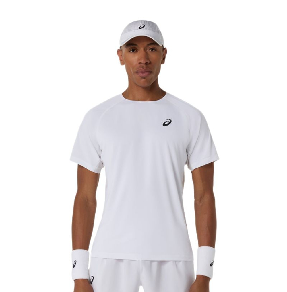 Мужская футболка Asics Match Short Sleeve - brilliant white