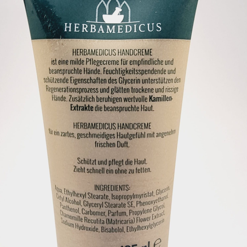 Крем для рук Herbamedicus "Hand creme camomile" с ромашкой 125 мл (из Финляндии)