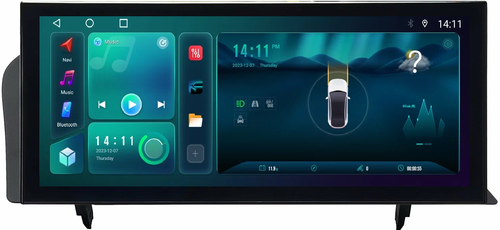 Магнитола для Lexus RX 2009-2012 (белое меню) - Kuberg HP-1211-B монитор 12.5" в стиле LEXUS на Android 13, Быстрая, CarPlay, 4G SIM-слот