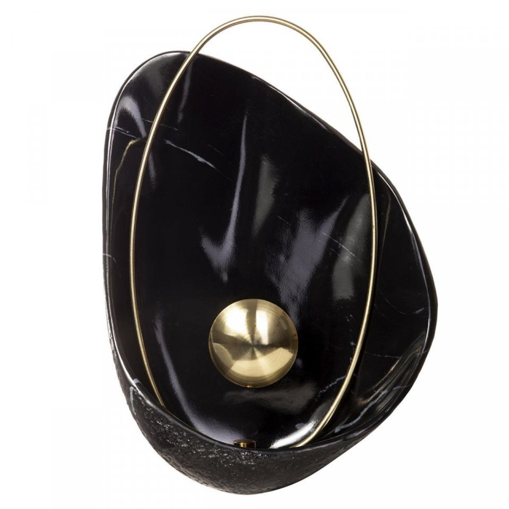 Настенный светодиодный светильник Loft It Clam 10043 Black