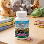 NaturesPlus, Animal Parade®, добавка для поддержки иммунитета, со вкусом тропических ягод, 90 таблеток в форме животных