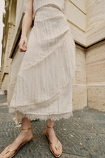 ПЛАТЬЕ МИДИ В БЕЛЬЕВОМ СТИЛЕ С КРУЖЕВОМ — ZARA