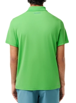 Теннисное поло Lacoste Tennis x Novak Djokovic Ultra-Dry - green