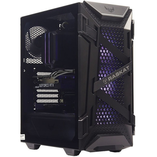 Корпус Midi-Tower ASUS TUF Gaming GT301 Raskat, ARGB, черный (90DC0040-B49060)