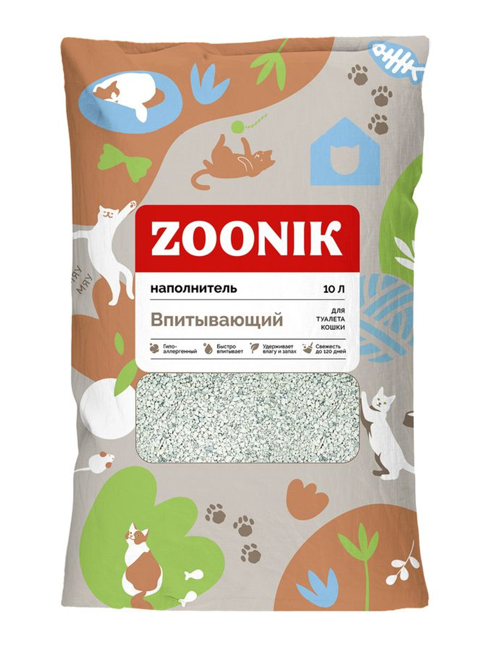 ZOONIK Наполнитель впитывающий