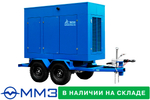 Дизельный генератор ТСС ЭД-30С-Т400-2РПМ1 ММЗ на шасси в капоте с автозапуском