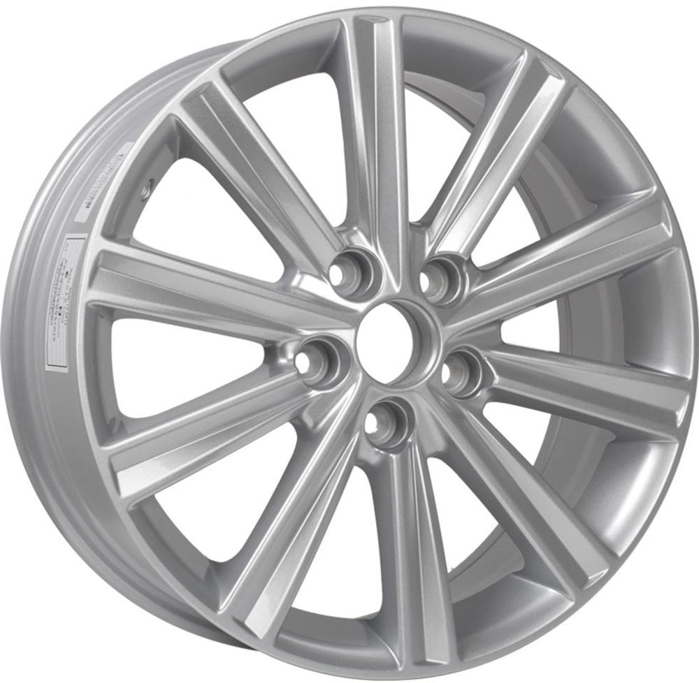 K&amp;K Камрик 6.5x15 4x100 ET 45 Dia 67.1 (silver)