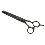 Suntachi Salon Design филировочные ножницы 09-6040R Kitty Black 5+ класс ✅ Оригинал
